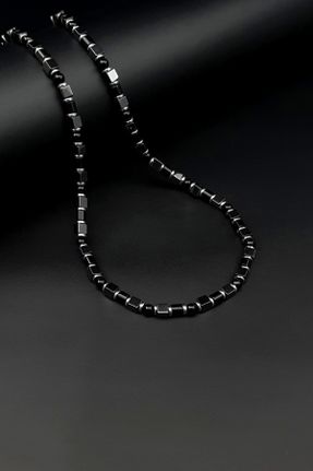 گردنبند جواهر مشکی زنانه کد 828621752