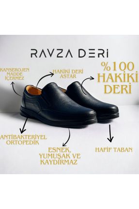 کفش کلاسیک مشکی مردانه چرم طبیعی پاشنه کوتاه ( 4 - 1 cm ) پاشنه ساده کد 830403319