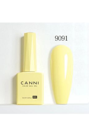 لاک ناخن دائمی زرد Canni - کد 840333518