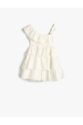 لباس سفید بچه گانه بافتنی رگولار کد 840180267