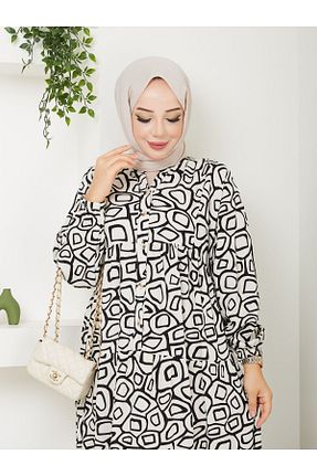 لباس سفید زنانه بافتنی zanstil - کد 839263308