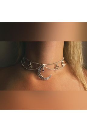 گردنبند جواهر زنانه برنز کد 368234047