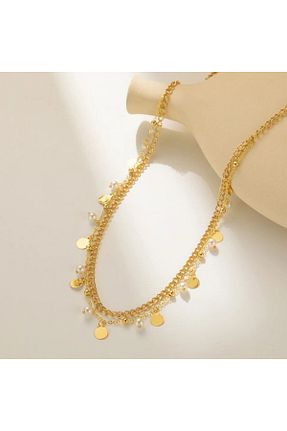 اکسسوری بدن طلائی زنانه فلزی MODAMAYS - کد 840351236