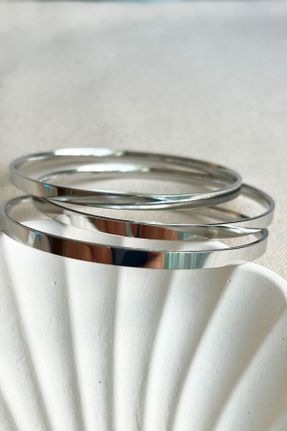 دستبند استیل زنانه فولاد ( استیل ) کد 759170957