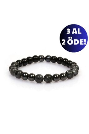 دستبند جواهر طوسی زنانه سنگ طبیعی Mystic Energy - کد 803591165