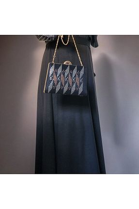 کیف دستی مشکی زنانه سایز متوسط Telli Art - کد 840551353