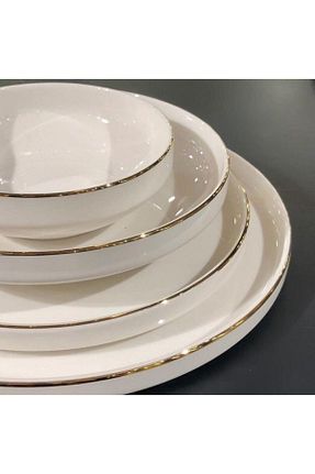 سرویس غذاخوری سفید 6 نفره Mikasa Moor - کد 40730681