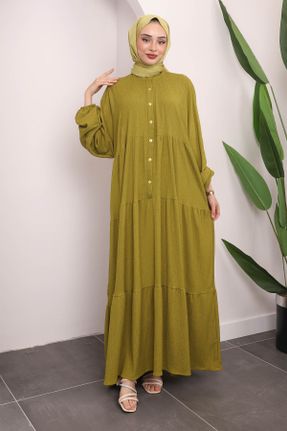 لباس سبز زنانه رگولار بافتنی کد 837201033