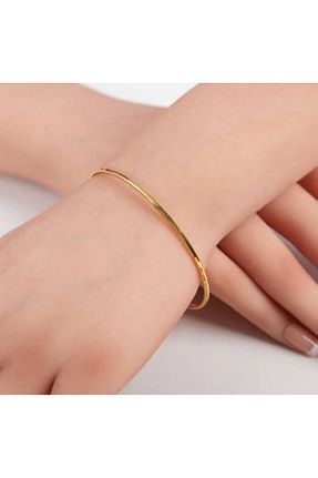 دستبند جواهر طلائی زنانه روکش طلا AKSESUARIM - کد 840154958