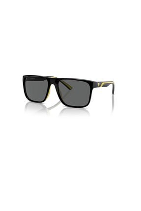 عینک آفتابی مشکی مردانه UV400 Scuderia Ferrari - کد 829234712