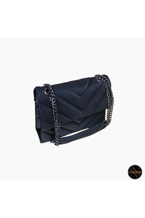 کیف دوشی مشکی زنانه چرم مصنوعی Sanmorris - کد 840354406