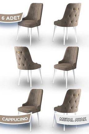 صندلی آشپزخانه سفید فلزی Canisa - کد 380552812