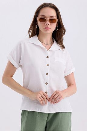 پیراهن نباتی زنانه اورسایز MD trend - کد 840340329