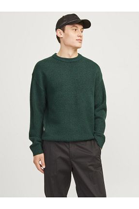 پلیور نارنجی مردانه ساده Jack & Jones - کد 814107504