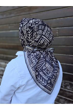شال رنگی زنانه پلی استر Safir Tuhafiye - کد 839098087