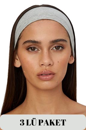 کش سر طوسی زنانه پنبه ای Salvia Dione - کد 830515635