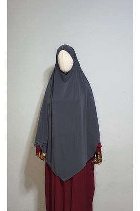 روسری طوسی ساده AHRAR tesettür - کد 822032536