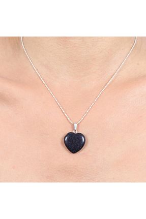 گردنبند جواهر بنفش مردانه سنگ Mystic Energy - کد 118772380