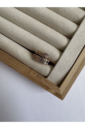 انگشتر جواهر طلائی زنانه زیرکن ringbox - کد 745265147