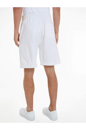 شلوارک و برمودا سفید مردانه رگولار Calvin Klein - کد 833288504