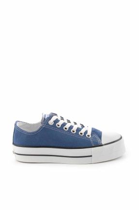 کفش کژوال آبی زنانه پاشنه کوتاه ( 4 - 1 cm ) پاشنه ساده کد 259392371