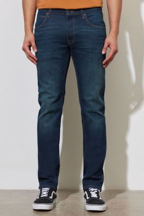 شلوار جین آبی مردانه پاچه ساده کد 791838719