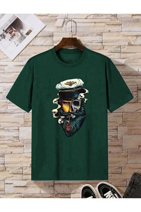سوئیشرت سبز زنانه چاپی viptasarımtshirt - کد 830533600