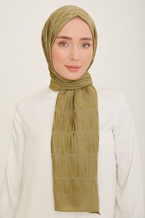 شال سبز زنانه پنبه (نخی) کد 840457572