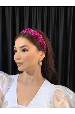 سایر اکسسوری مو صورتی زنانه سنگ کریستال BEYOĞLU NİŞANTAŞI - کد 839698913