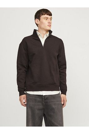 سوئیشرت مشکی مردانه ساده Jack & Jones - کد 799958943