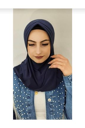 شال سرمه ای زنانه پنبه ای R&S modibone - کد 286845961