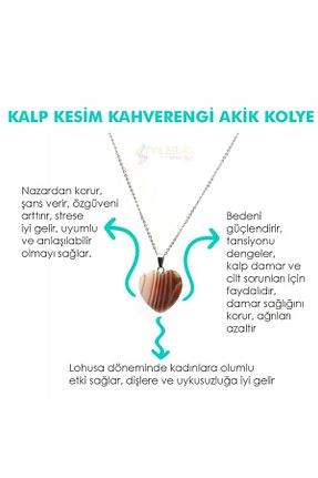گردنبند جواهر قرمز مردانه سنگ Mystic Energy - کد 118775603