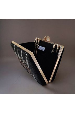 کیف دستی مشکی زنانه سایز متوسط Telli Art - کد 840551353