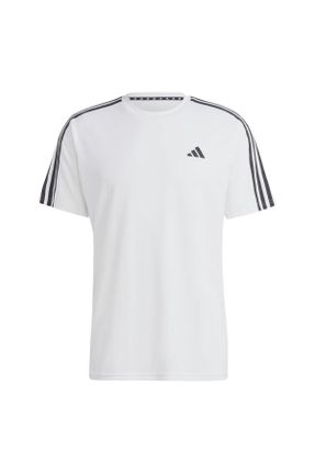 تی شرت سفید مردانه رگولار یقه گرد تکی کد 751505468