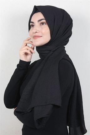 شال مشکی زنانه پلی استر Eşarppark - کد 303405721