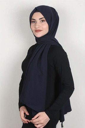 شال سرمه ای زنانه Eşarppark - کد 133955517