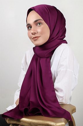 شال صورتی زنانه Medine İpeği Eşarppark - کد 792640432