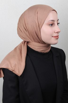 شال قهوه ای زنانه Eşarppark - کد 132738517