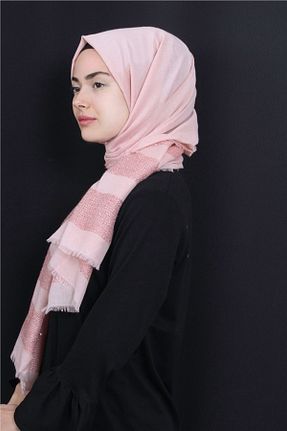 شال صورتی زنانه Eşarppark - کد 792639180