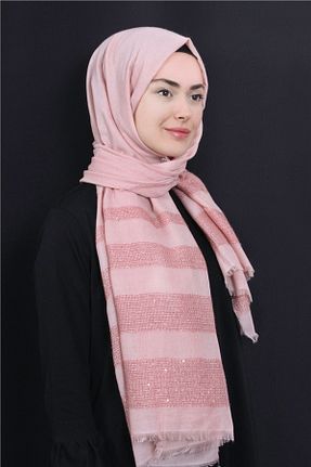 شال صورتی زنانه Eşarppark - کد 792639180