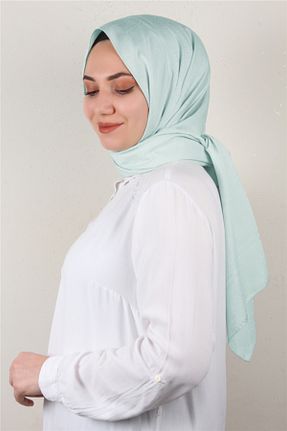 شال سبز زنانه ابریشم Eşarppark - کد 640518798