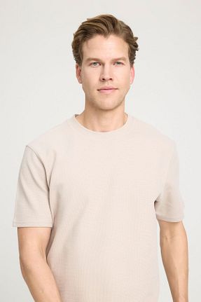 تیشرت بژ مردانه رگولار Wrangler - کد 817713924