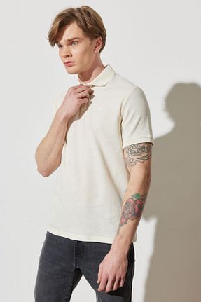 پولوشرت نباتی مردانه پارچه Wrangler - کد 797753276