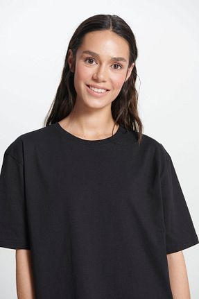 تیشرت مشکی زنانه Relaxed Wrangler - کد 823433411