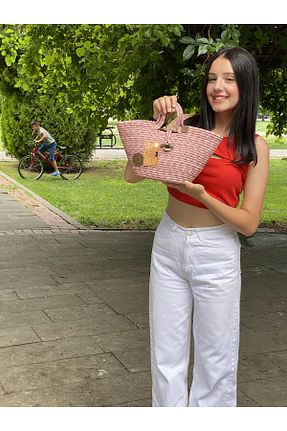 کیف دوشی صورتی زنانه ModaCardin - کد 840274905