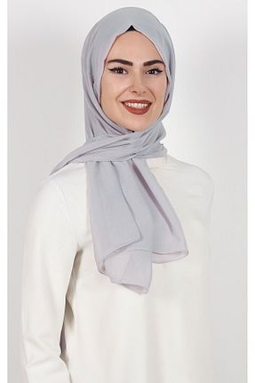 شال سرمه ای زنانه شیفون Eşarppark - کد 792881276
