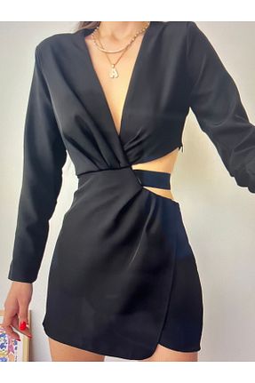 لباس مشکی زنانه بافتنی Ezgi Nişantaşı - کد 840728492