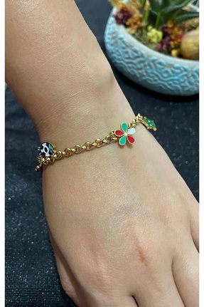 خلخال جواهر رنگی زنانه استیل (فولاد) BYDC - کد 841050567