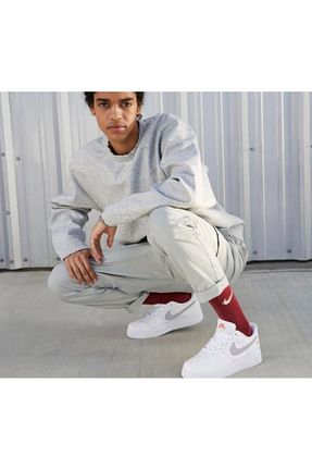 کفش اسنیکر سفید بند دار Nike - کد 841077816