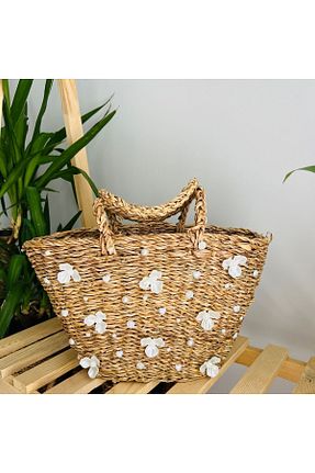 کیف ساحلی نباتی زنانه حصیر Luminoso - کد 838150282